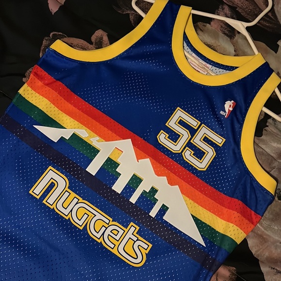 hardwood classic Mitchell and Ness Dikembe Mutombo Denver nuggets Jersey - Picture 2 of 6